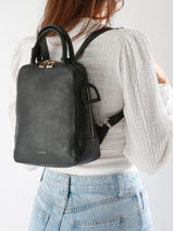 Backpack Tradition Leather Etrier Beige tradition ETRAB37S-vue-porte