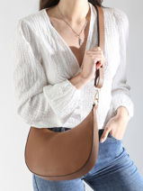 Shoulder Bag M Tradition Leather Etrier Beige tradition ETRA102M-vue-porte