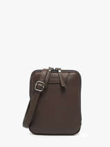 Leather Flandres Crossbody Bag Etrier Brown flandres EFLA728S