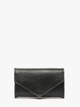 Coin Purse Etincelle Irisee Leather Etrier Black etincelle irisee EETI5018