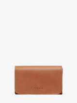 Coin Purse Oil Leather Etrier Brown oil EOIL650