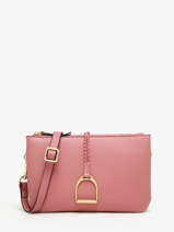 Crossbody Bag Torsade Leather Etrier Pink torsade ETOS0142