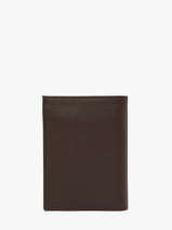 Wallet With Coin Purse Madras Leather Etrier Brown madras EMAD5016