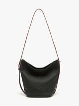 Shoulder Bag Backpack S Cavalier Leather Etrier Black cavalier ECLR126S