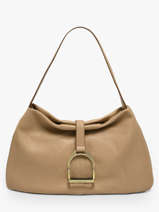 Shoulder Bag Etalon Leather Etrier Beige etalon EETA197M