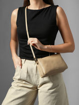Leather Tradition Crossbody Bag Etrier Beige tradition ETRA0143-vue-porte