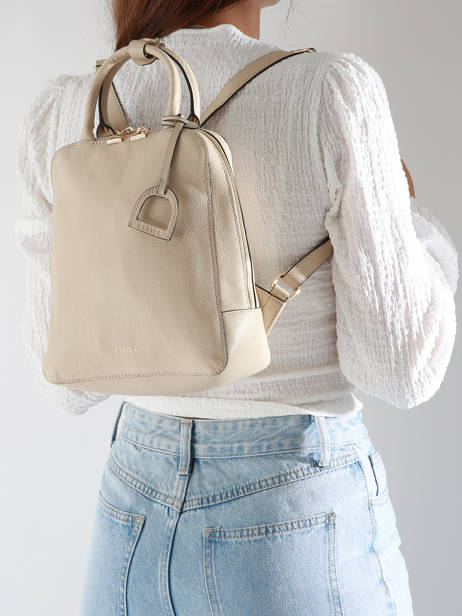 Backpack Tradition Leather Etrier Beige tradition ETRAB37S other view 1
