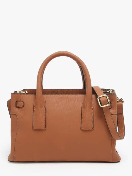 Satchel S Equestre Leather Etrier Brown equestre EEQT142S other view 4