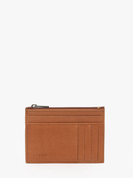 Cart Holder Oil Leather Etrier Brown oil EOIL5004