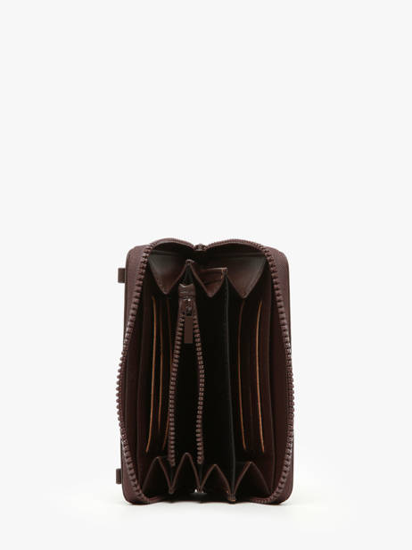 Leather Oxer Wallet Etrier Brown oxer EOXE090M other view 3