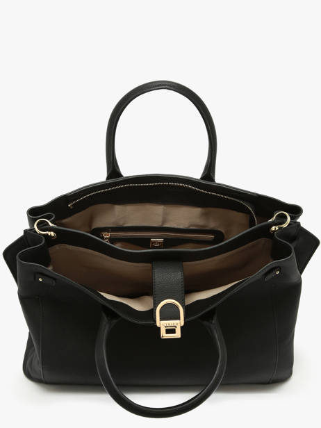 Handbag L Equestre Leather Etrier Black equestre EEQT142L other view 3