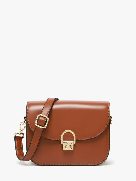 Shoulder Bag M Altair Leather Etrier Brown altair EALA081M