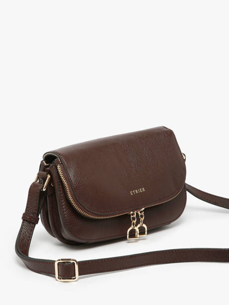 Small Leather Tradition Crossbody Bag Etrier Brown tradition ETRA059S other view 2