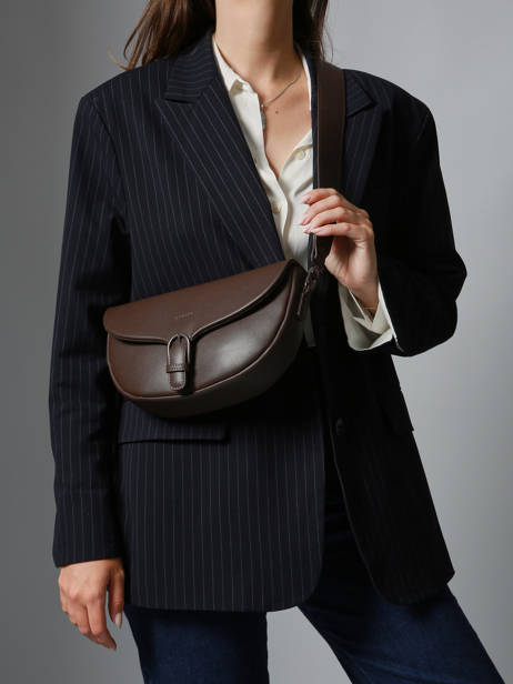Crossbody Bag M Oxer Leather Etrier Brown oxer EOXE065M other view 1