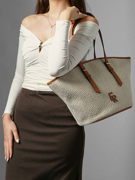 Shoulder Bag Camargue Leather Etrier Beige camargue ECAM168L other view 1